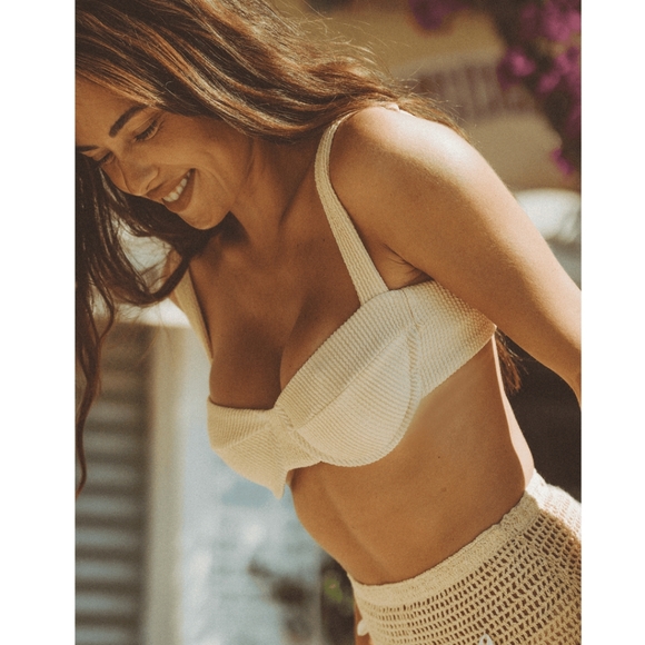 *SOLD* SOAH Riley Cream Bustier Bikini Top - Picture 5 of 5
